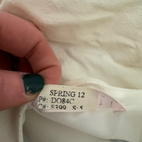 Biscotti Cream Bow Dress for Kids - Picture 4 of 4